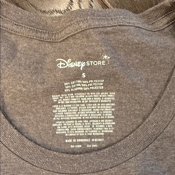 Disney Tinkerbell Short Sleeve Tee - Brown with Blue and Purple Highlights - Picture 2 of 4